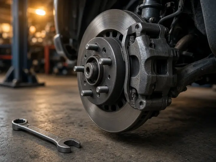 Disco y caliper de freno